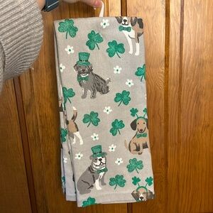Brand New Irish Dog Towel Set